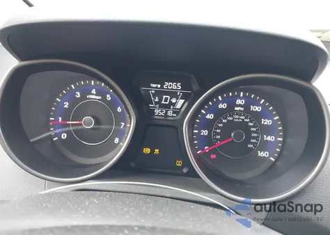 2014 Hyundai Elantra Se z USA, uszkodzony, nr VIN 5NPDH4AE8EH479855